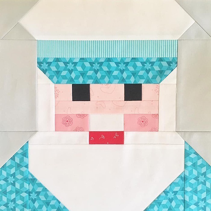 Captain quilt block pattern