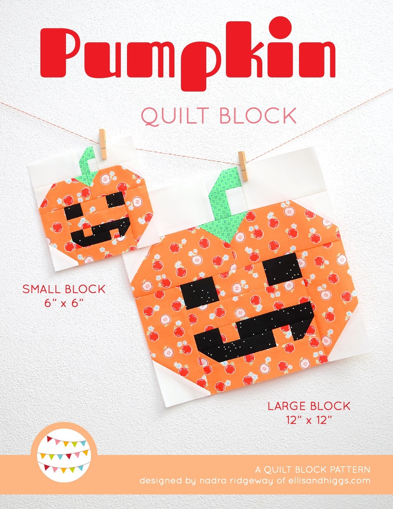 Pumpkin quilt pattern