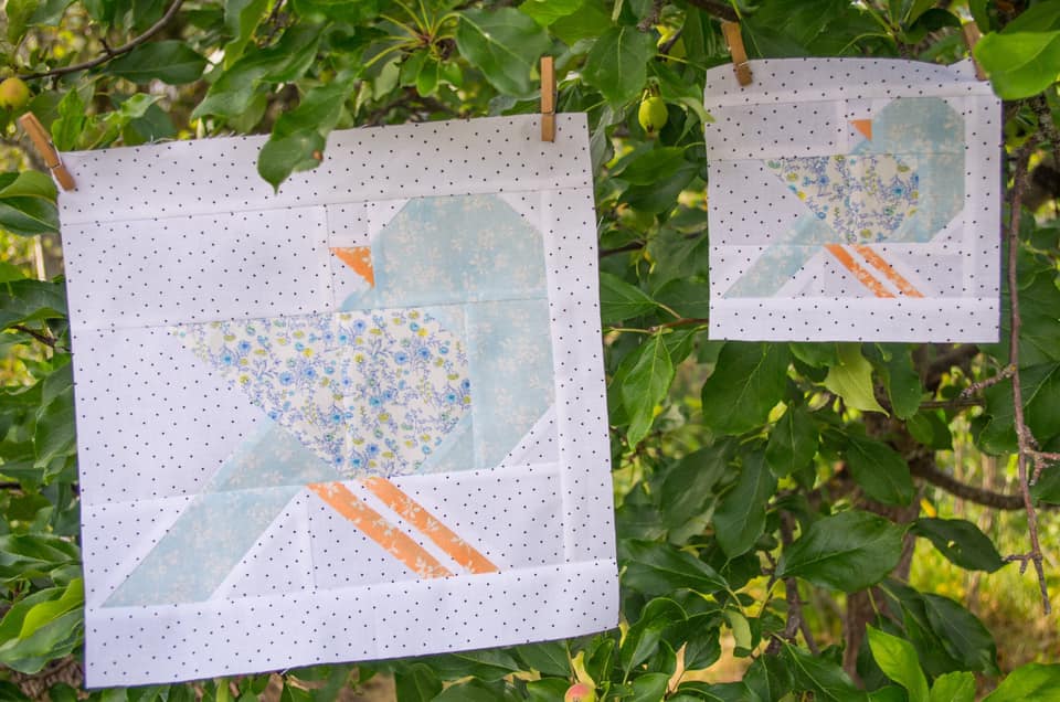 Bird quilt blocks