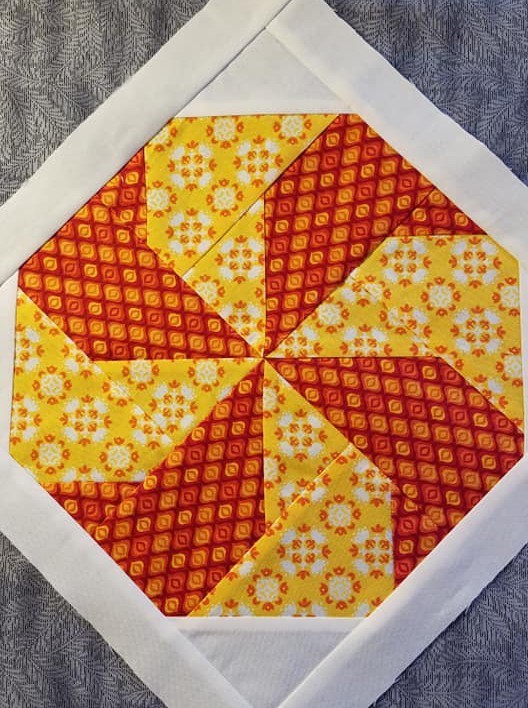 Candy quilt block
