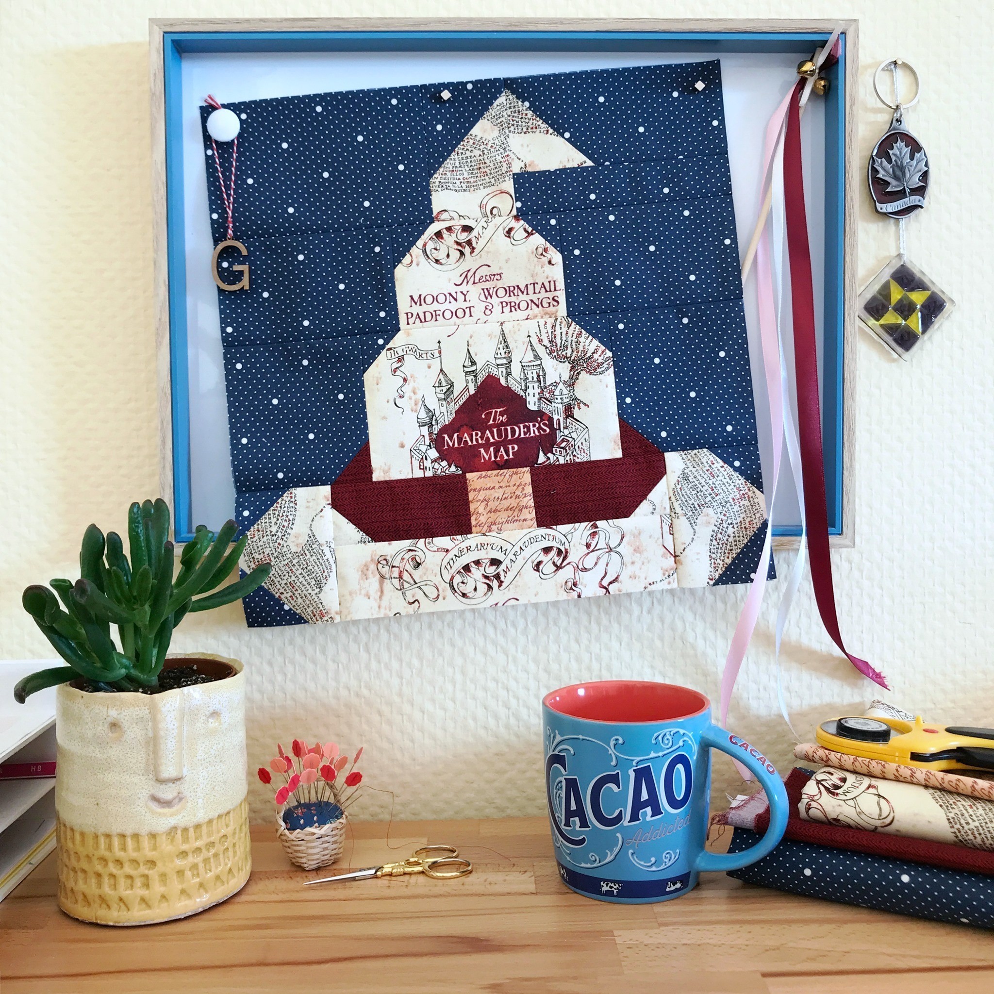 Witch Hat quilt block