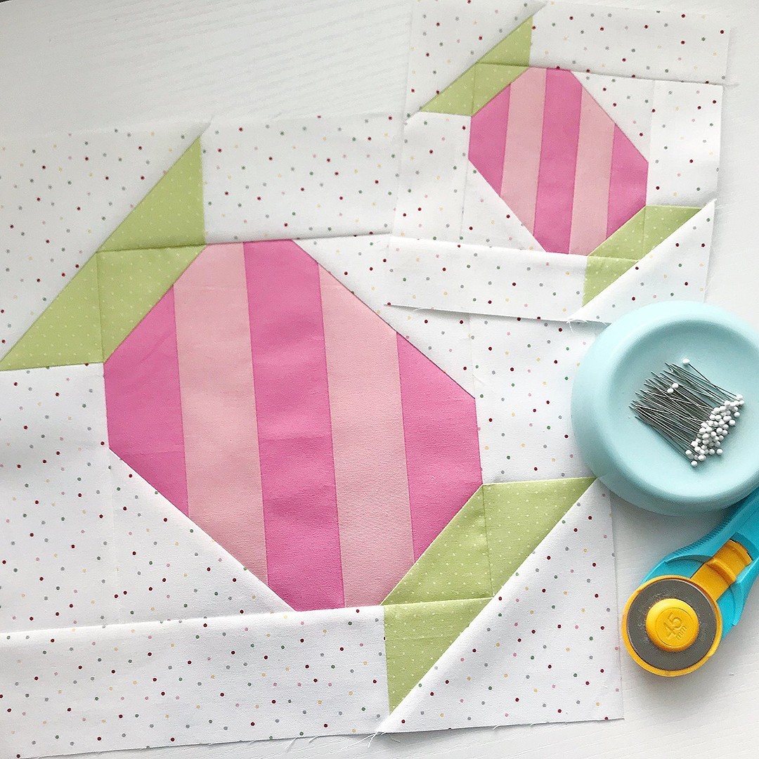 Christmas Candy quilt blocks