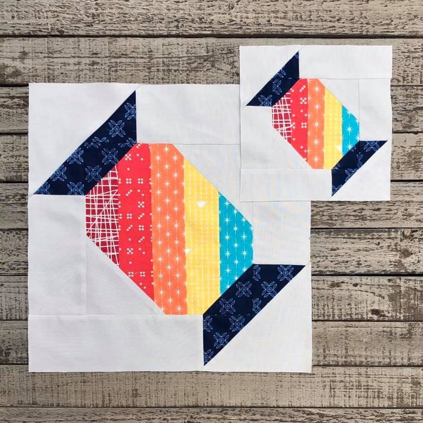 Christmas Candy quilt blocks