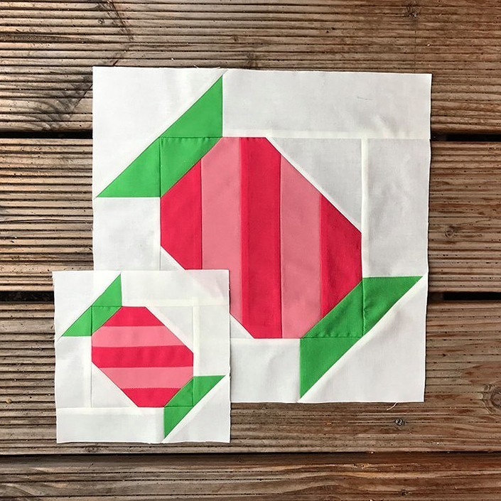 Christmas Candy quilt blocks