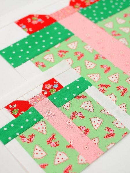 Christmas Present quilt blocks