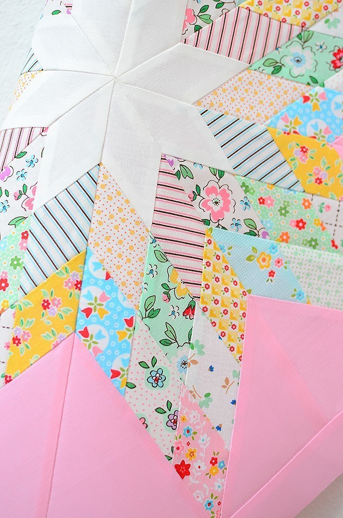 6 Köpfe 12 Blöcke 2019 - Lone Star Quilt Block