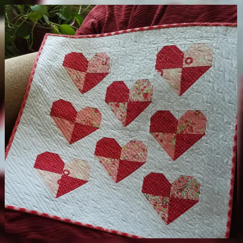 Heart Mini Quilt