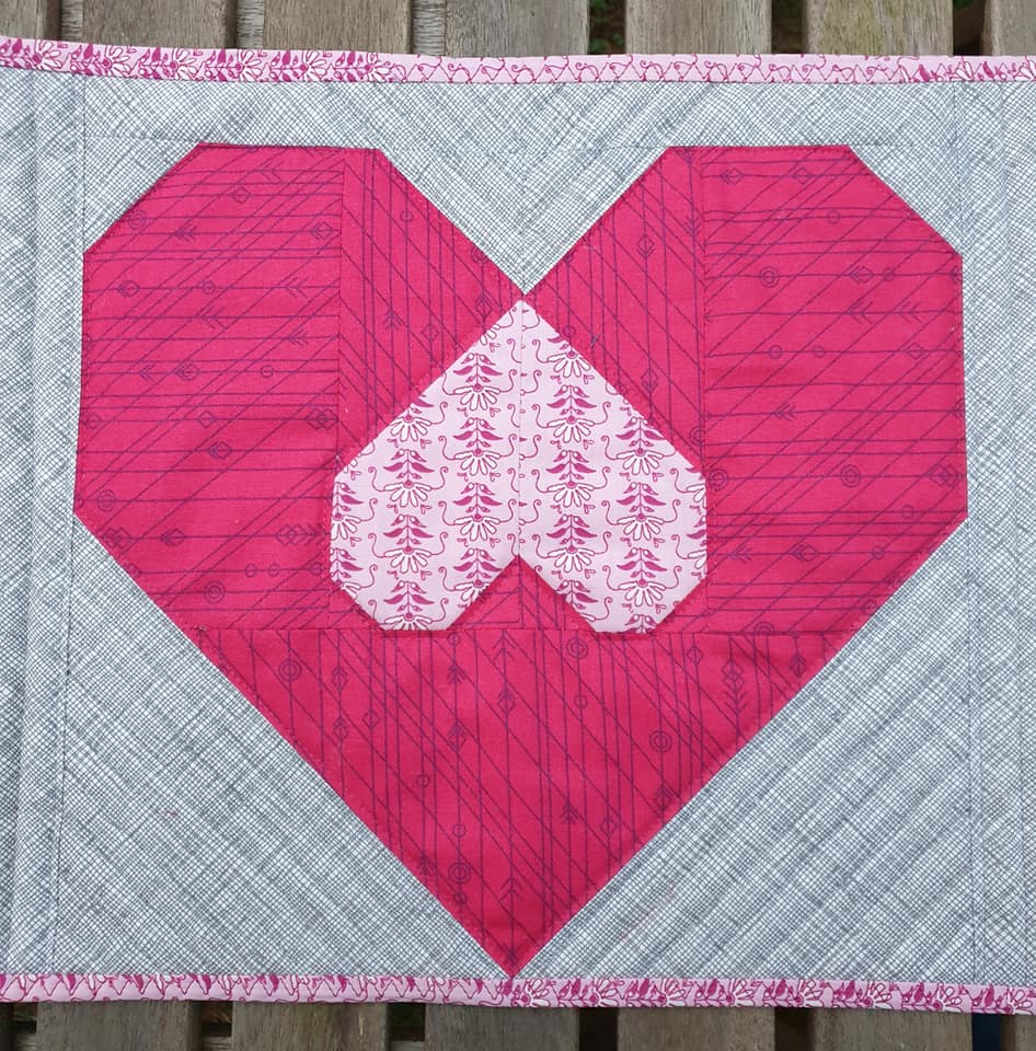 Heart Mini Quilt