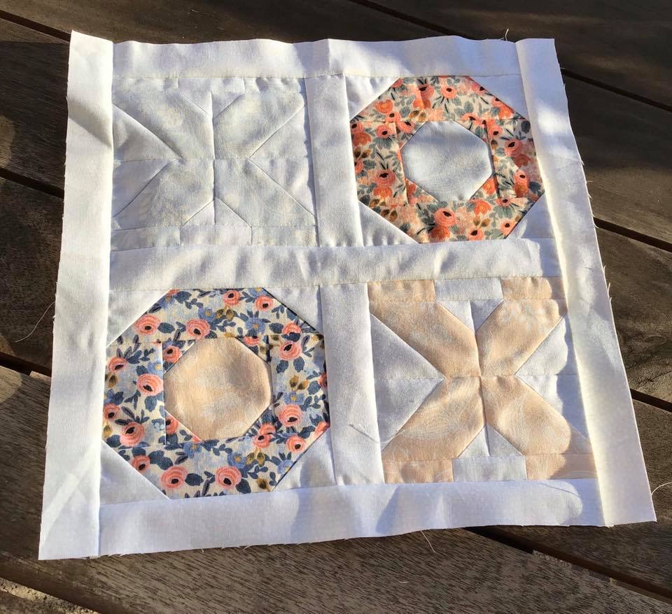 XOXO Mini Quilt Top