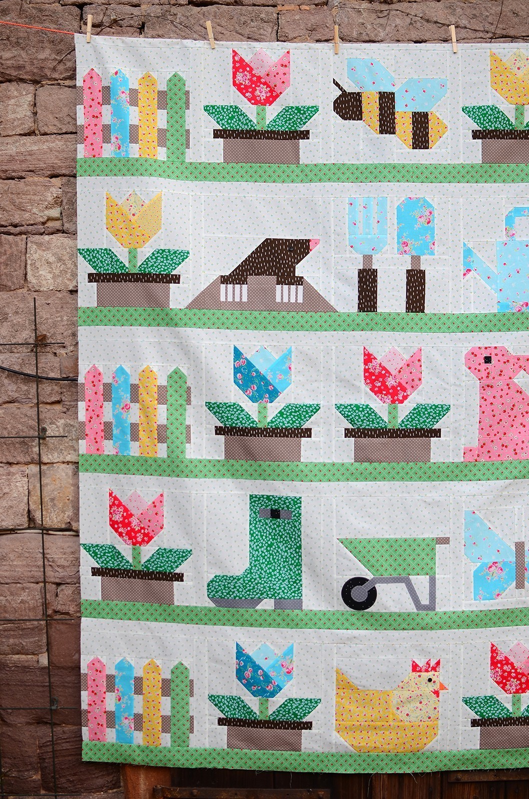 Country Garden quilt pattern