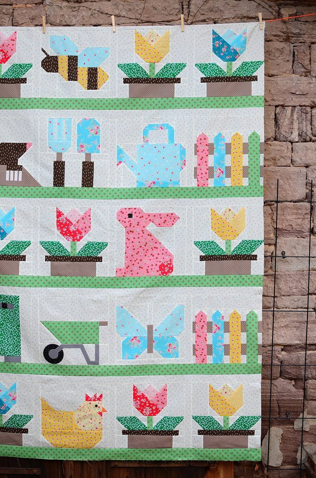 Country Garden quilt pattern