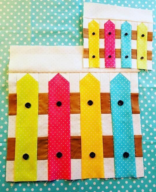 Fence quilt qattern