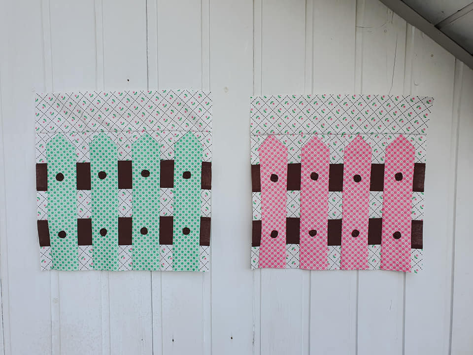 Fence quilt qattern