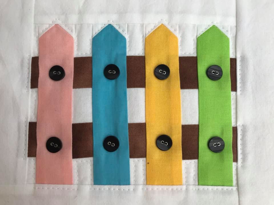 Fence quilt qattern