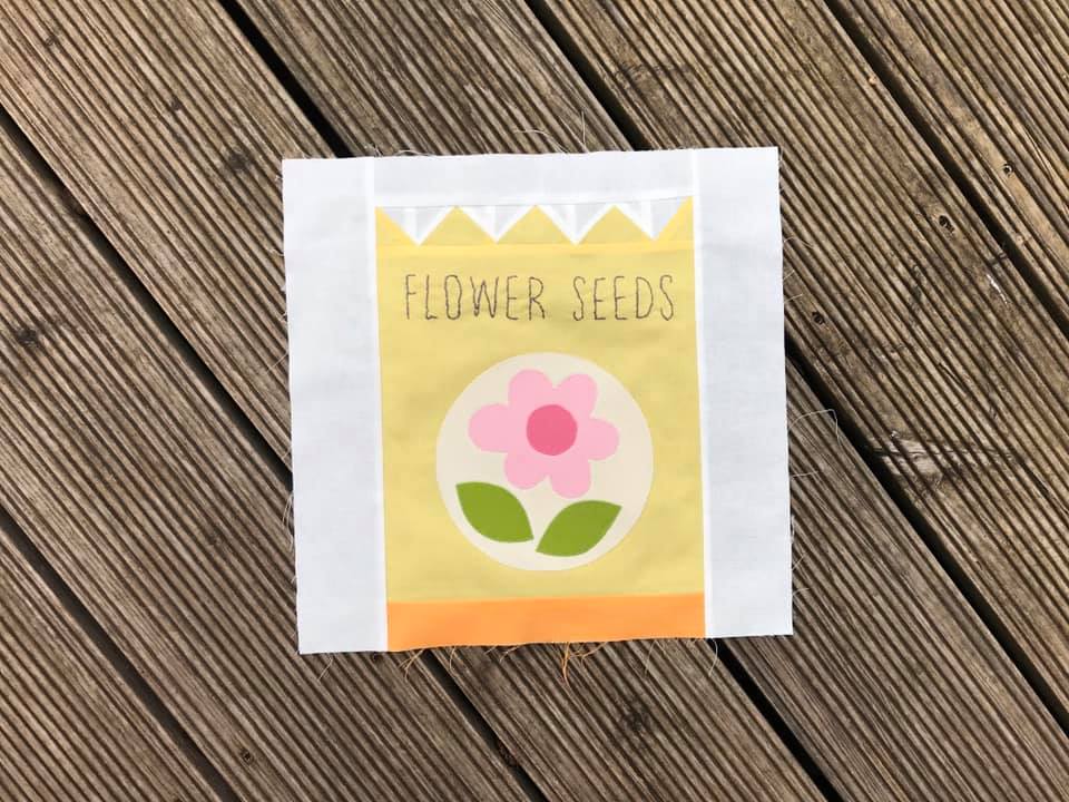 Flower Seeds quilt qattern