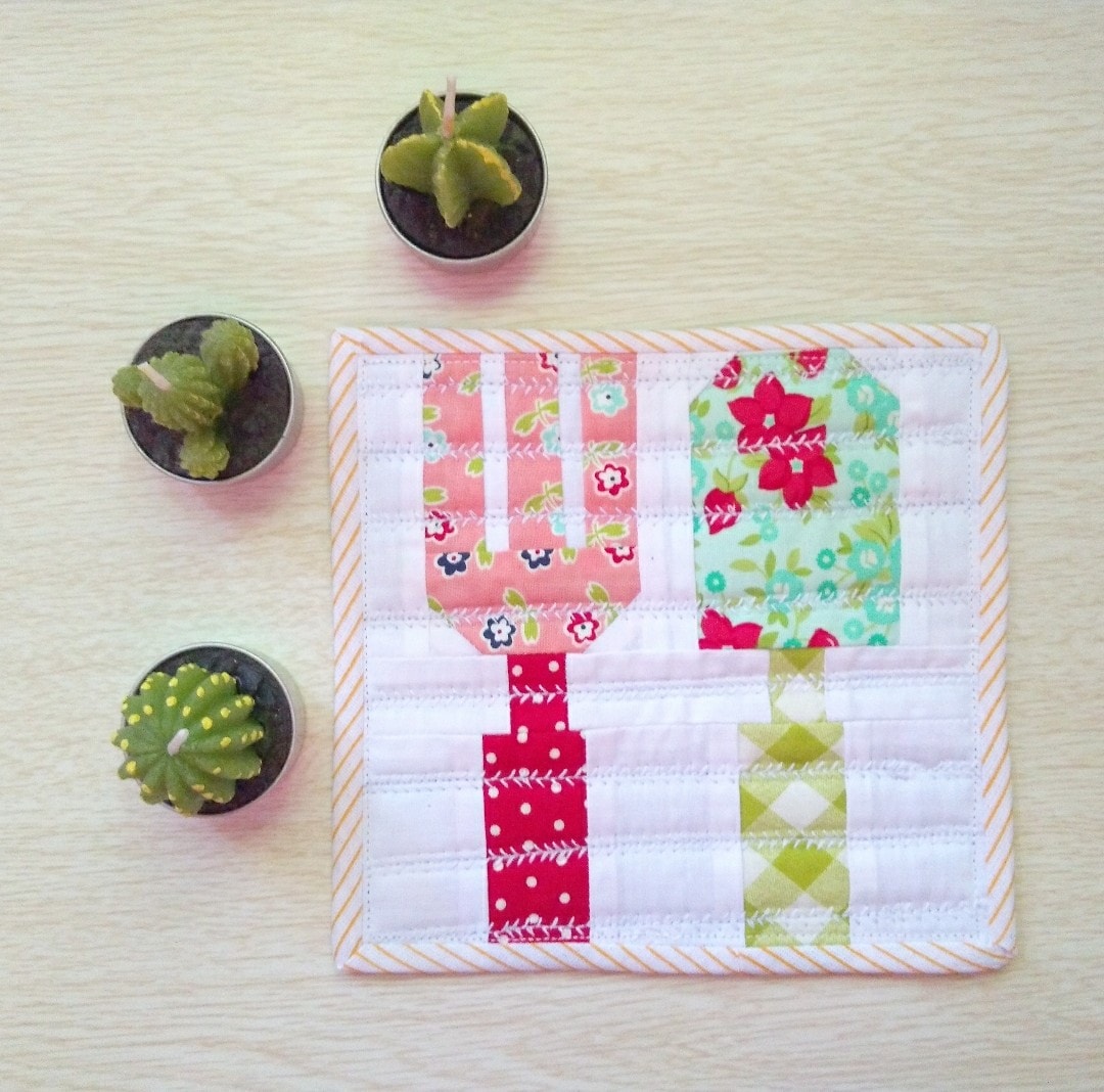 Fork & Trowel quilt pattern