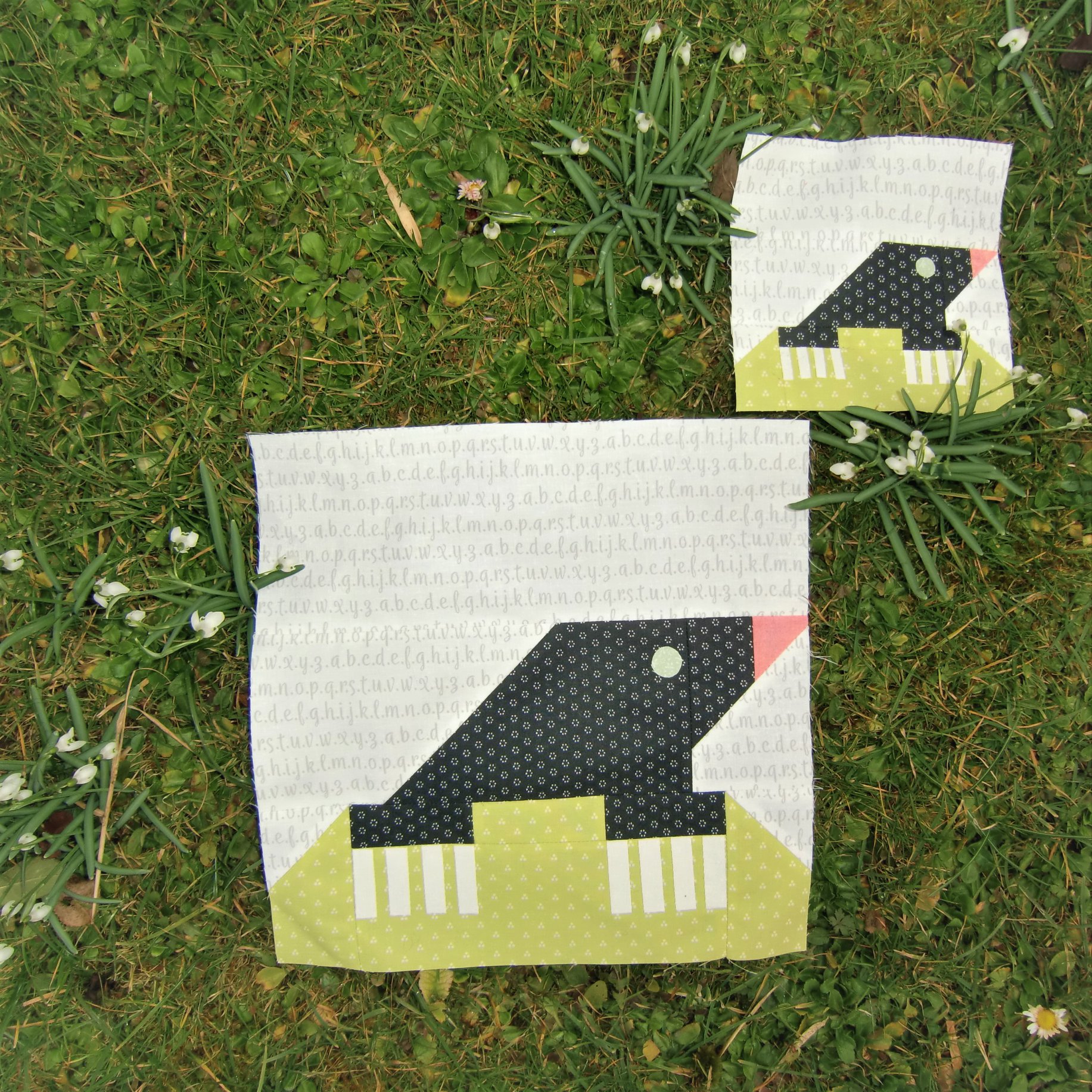 Mole quilt pattern