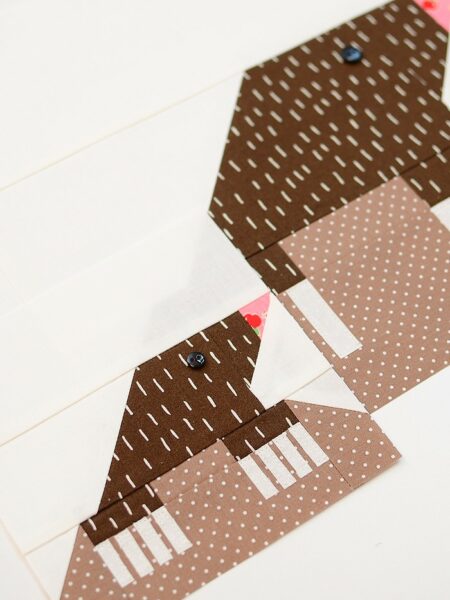 Mole quilt blocks