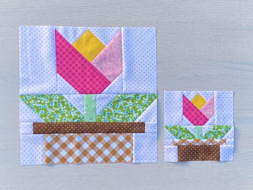 Tulip quilt pattern