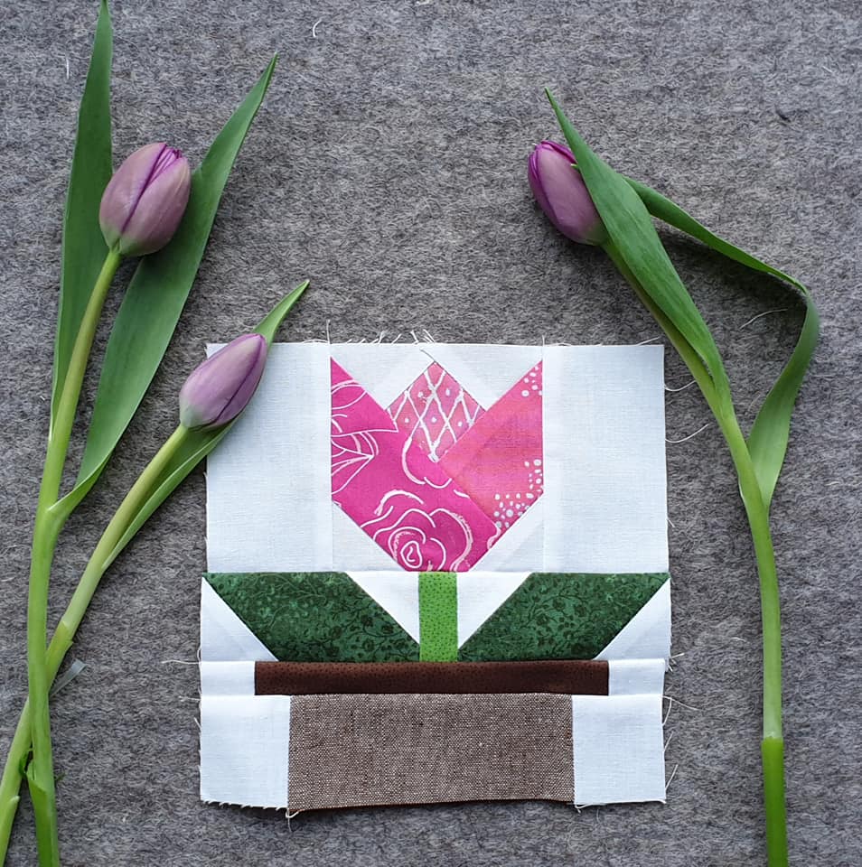 Tulip quilt pattern