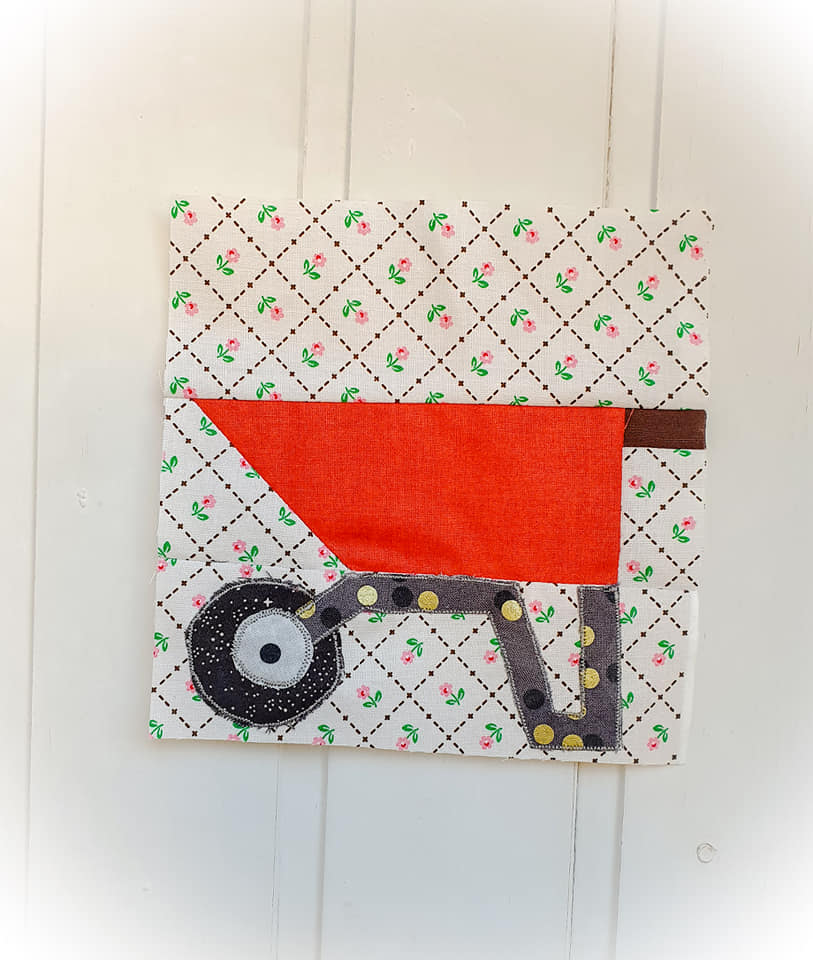 Wheelbarrow quilt pattern