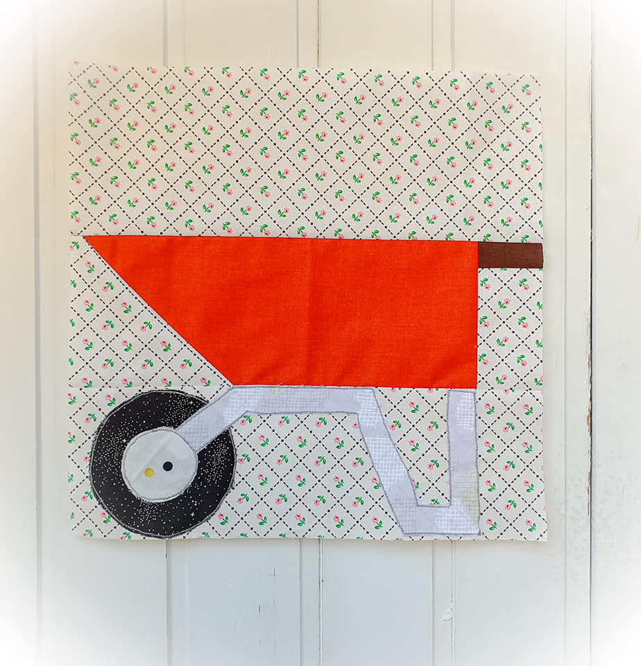 Wheelbarrow quilt pattern