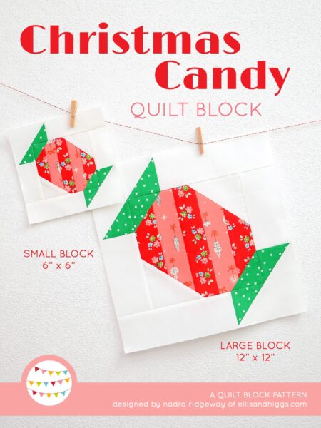 Christmas quilt patterns - Candy quilt pattern