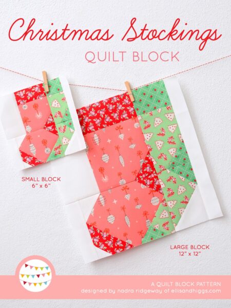 Christmas quilt patterns - Christmas Stockings quilt pattern