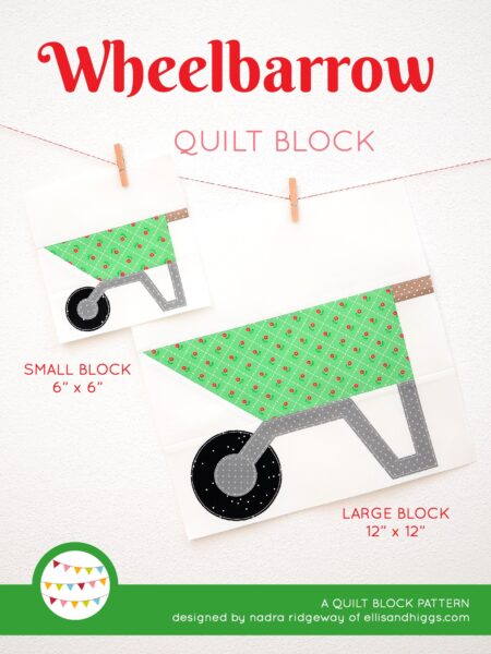 Spring quilt patterns - Wheelbarrow quilt pattern