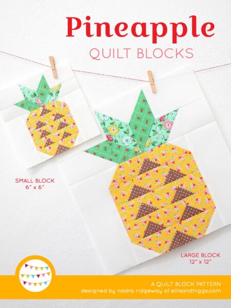 Summer quilt patterns - Pineapple quilt pattern