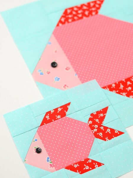 Nautical quilt patterns - Fish quilt pattern