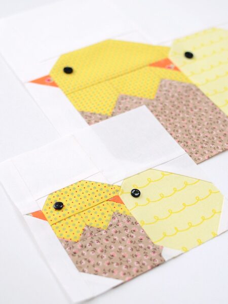 Easter quilt patterns - Baby Chicks quilt pattern