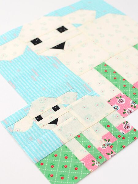 Easter quilt patterns - Lamb quilt pattern