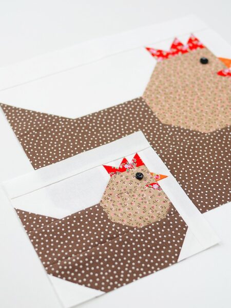 Easter quilt patterns - Hen quilt pattern