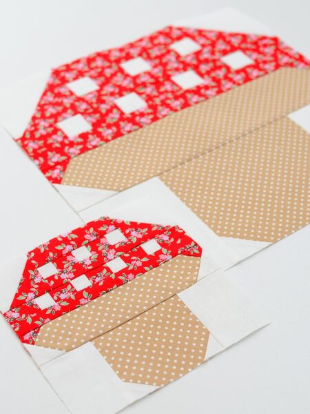 Fall quilt patterns - Mushroom quilt pattern