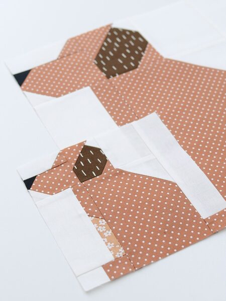 Fall quilt patterns - Dog quilt pattern