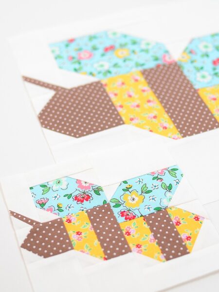 Summer quilt patterns - Bee quilt pattern