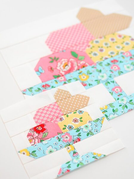 Summer quilt patterns - Ice Cream Sundae quilt pattern