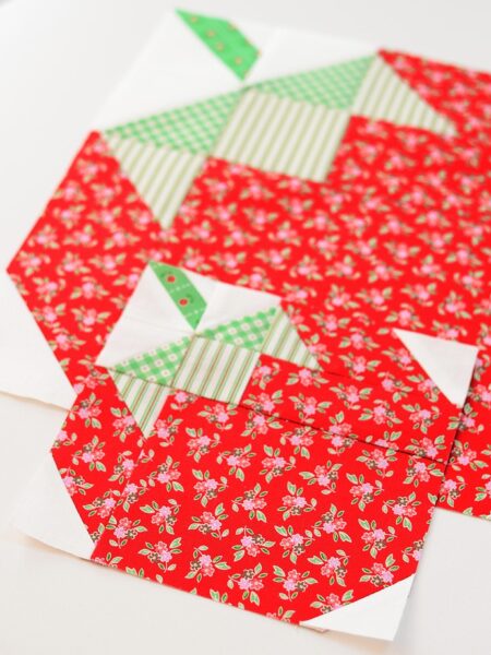 Summer quilt patterns - Strawberry quilt pattern