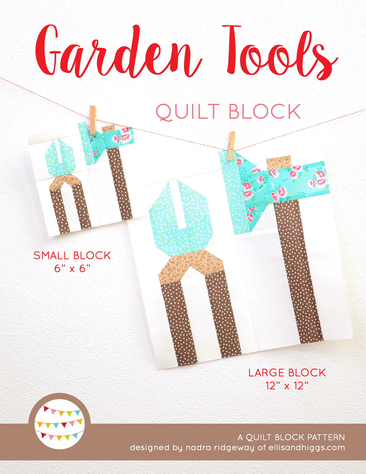 Garden Tools Quilt Pattern