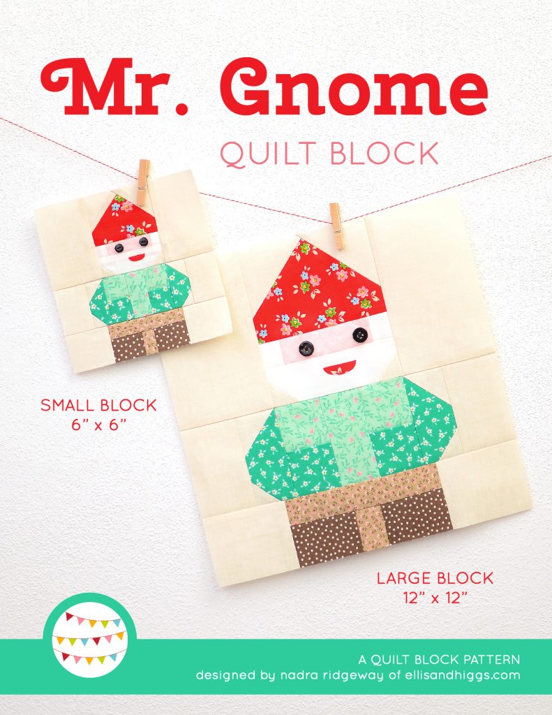 Mrs. Gnome Quilt Pattern