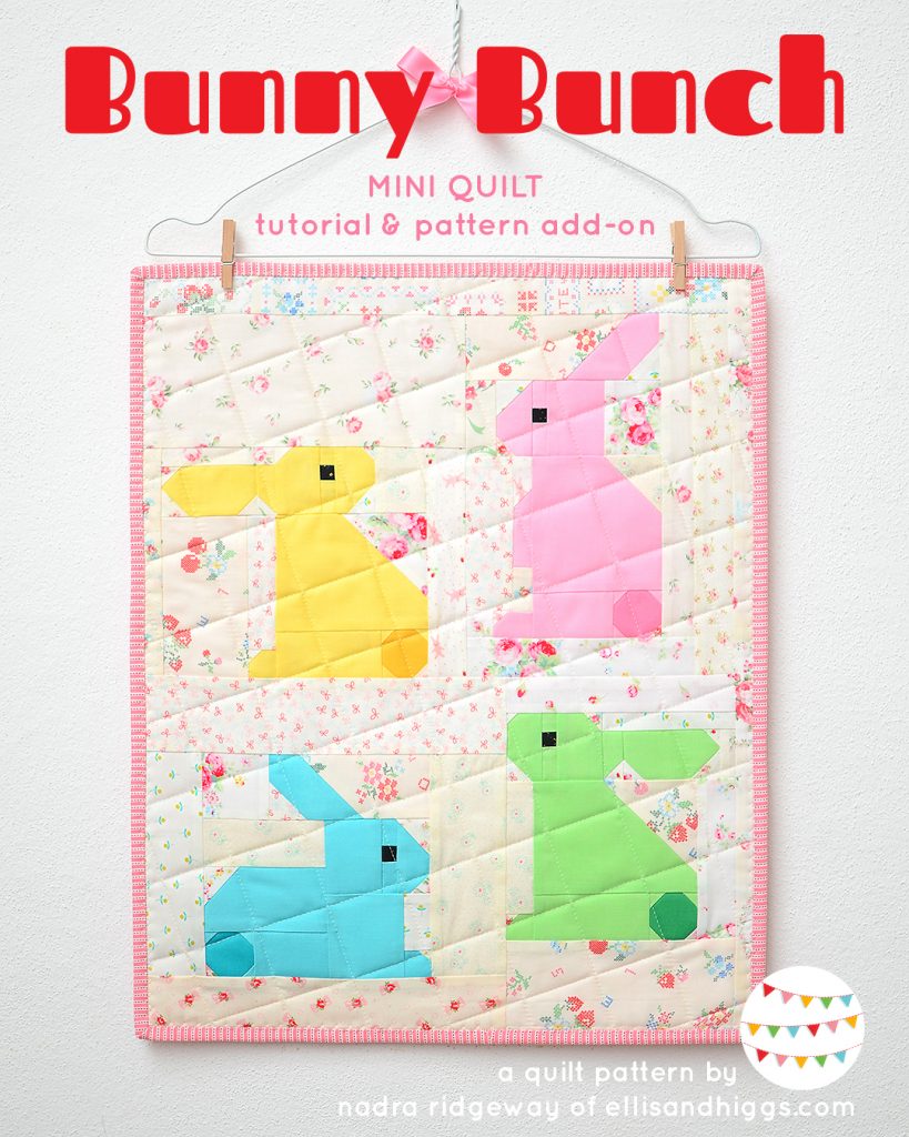 Bunny Easter quilt pattern