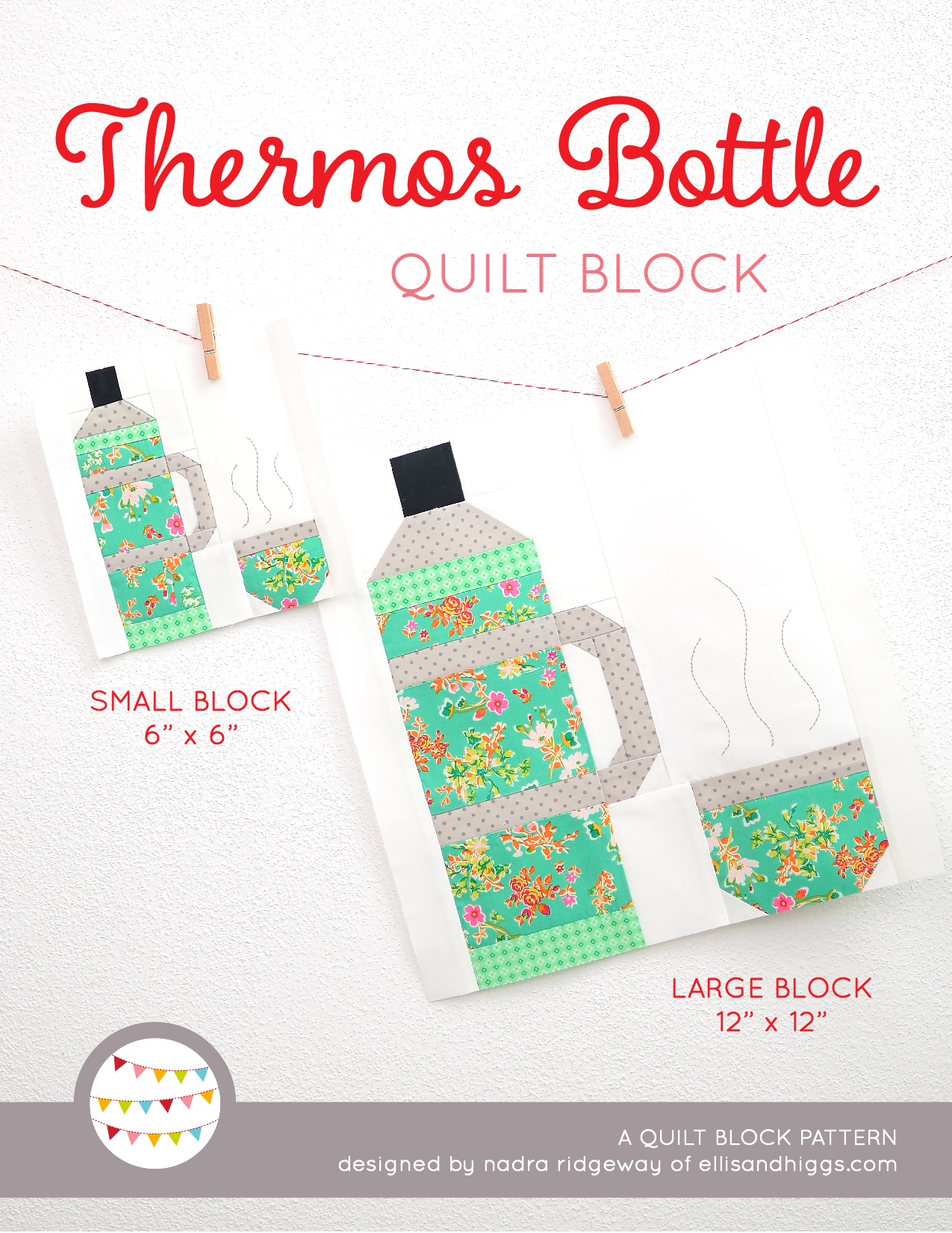 Summer quilt patterns - Thermos Bottle quilt pattern