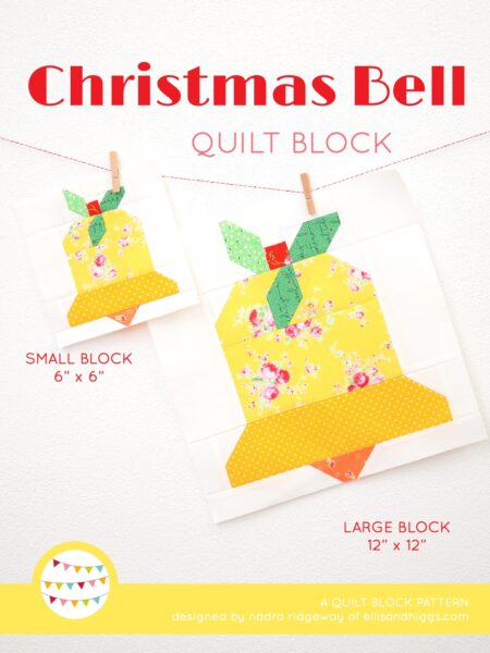 Christmas quilt patterns - Christmas Bell quilt pattern