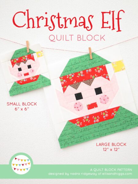 Christmas quilt patterns - Christmas Elf quilt pattern