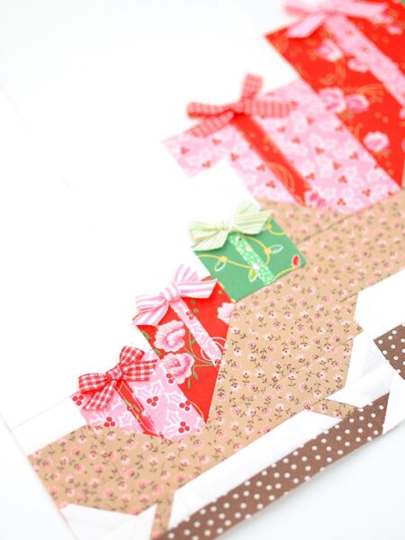 Christmas quilt patterns - Christmas Sleigh quilt pattern