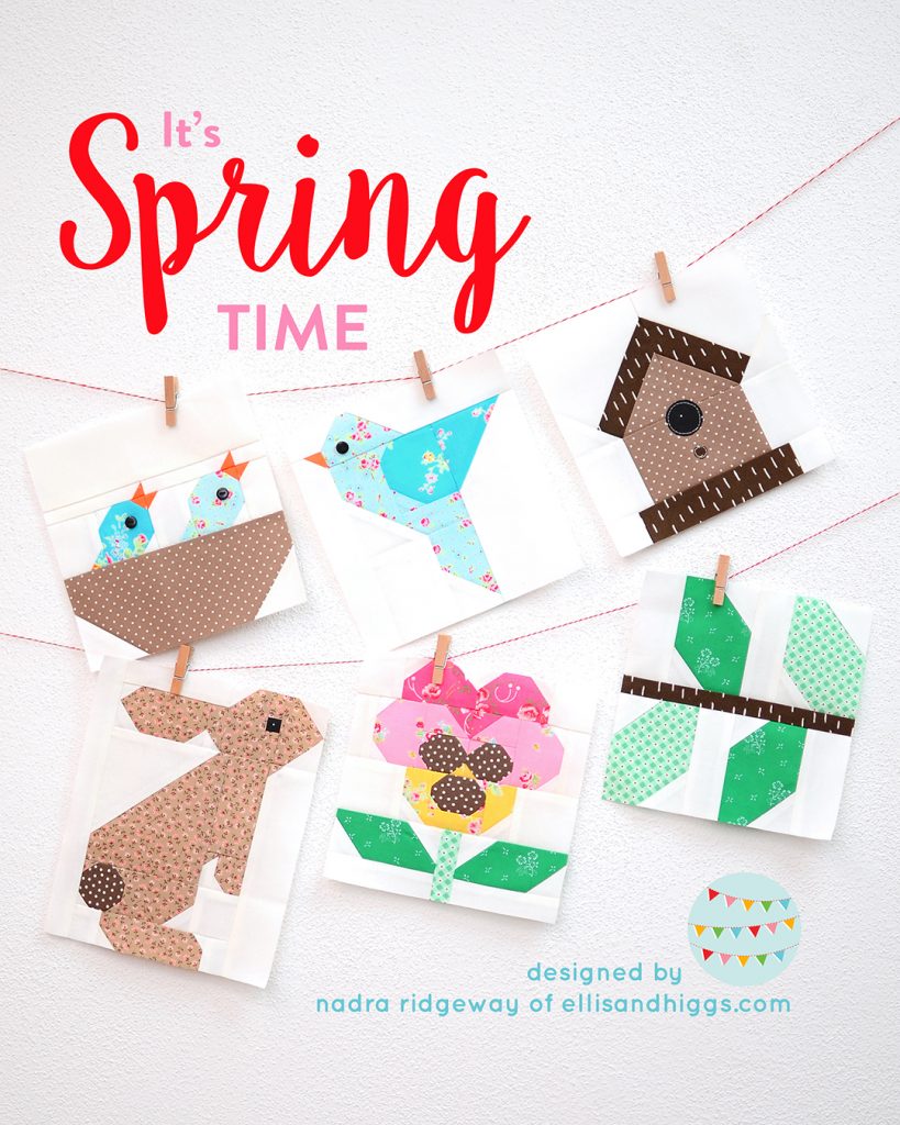 Spring quilt patterns by ellis & higgs