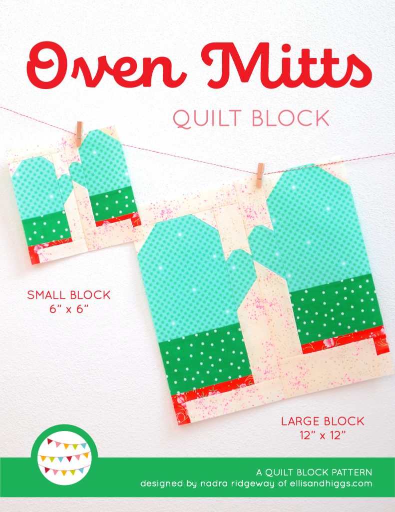 Oven Mitts Quilt Pattern - Christmas quilt pattern