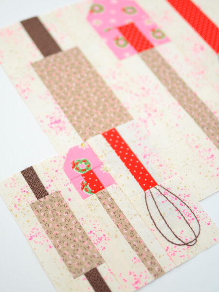 Christmas quilt patterns - Baking Tools quilt pattern