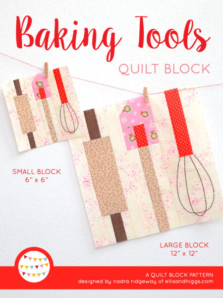 Christmas quilt patterns - Baking Tools quilt pattern